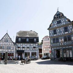 Blick auf den Marktplatz